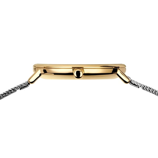 Bering 15729-010 Damenuhr, Milanaise, Silber/Gold Bering 15729-010 Damenuhr, Milanaise, Silber/Gold