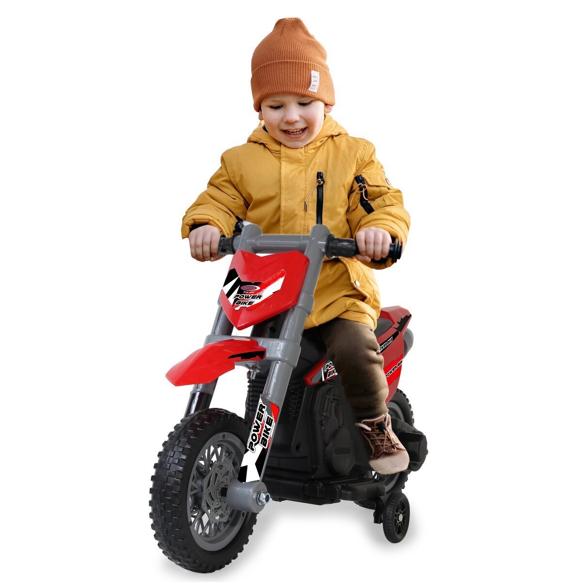 JAMARA Ride-on Motorrad Power Bike rot 6V ab 24 Monaten