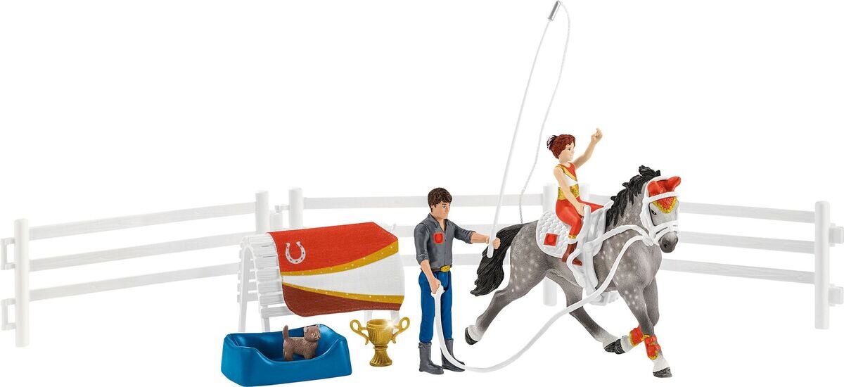 schleich Horse Club 42443 Mias Voltigier-Reitset schleich, Horse, Club, 42443, Mias, Voltigier-Reitset, Person, Tier, Pferd, Säugetier