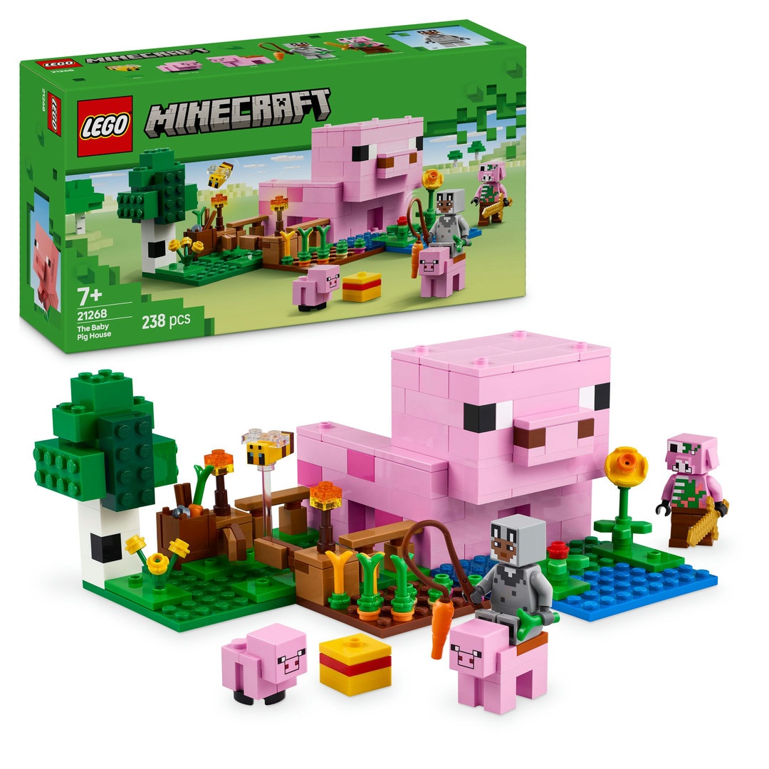LEGO, Minecraft, 21268, Das, Babyschwein-Haus LEGO Minecraft 21268 Das Babyschwein-Haus