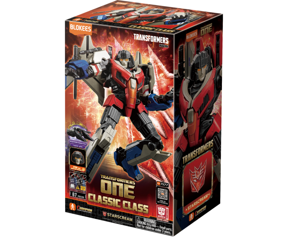 Dickie Toys Blokees Transformers Starscream Dickie Toys Blokees Transformers Starscream
