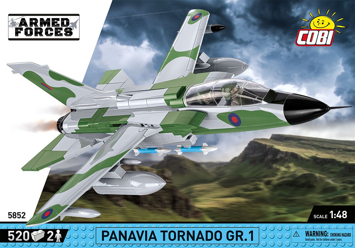 Cobi 5852 Panavia Tornado GR.1 Flugzeug, Jet, Fahrzeug, Kampfflugzeug, Flugzeug, Jet, Fahrzeug, Kampfflugzeug, Flugzeug, Jet, Fahrzeug, Kampfflugzeug
