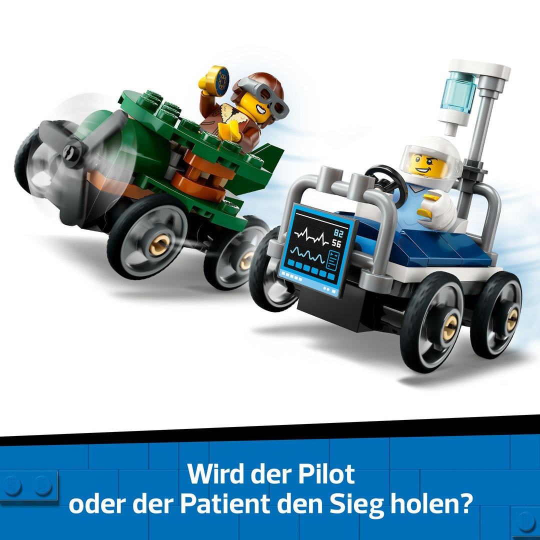 LEGO® City 60459 Flugzeug vs. Krankenhausbett LEGO® City 60459 Flugzeug vs. Krankenhausbett