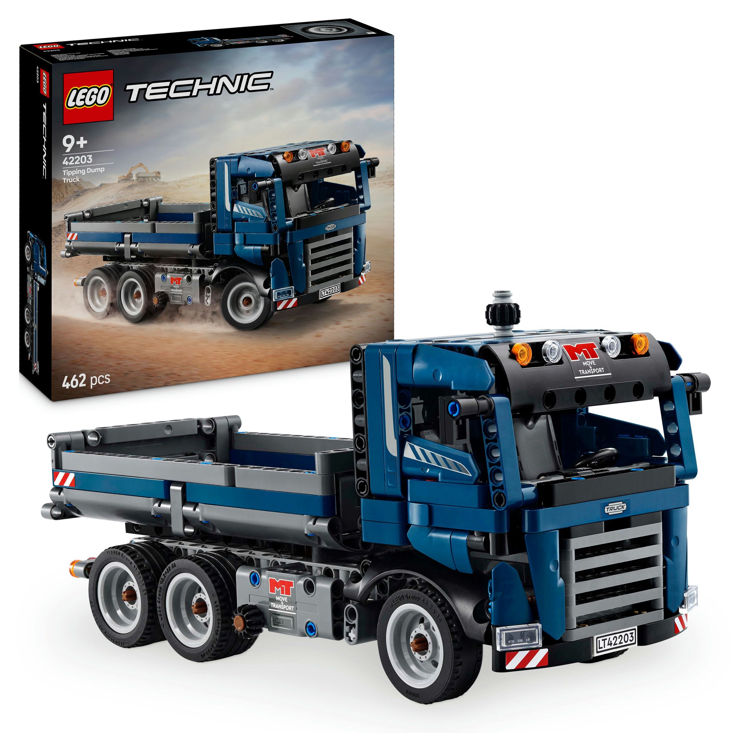 LEGO® Technic 42203 Technic Kipplaster Anhänger-LKW, Transport, Lastwagen, Fahrzeug, Anhänger-LKW, Transport, Lastwagen, Fahrzeug