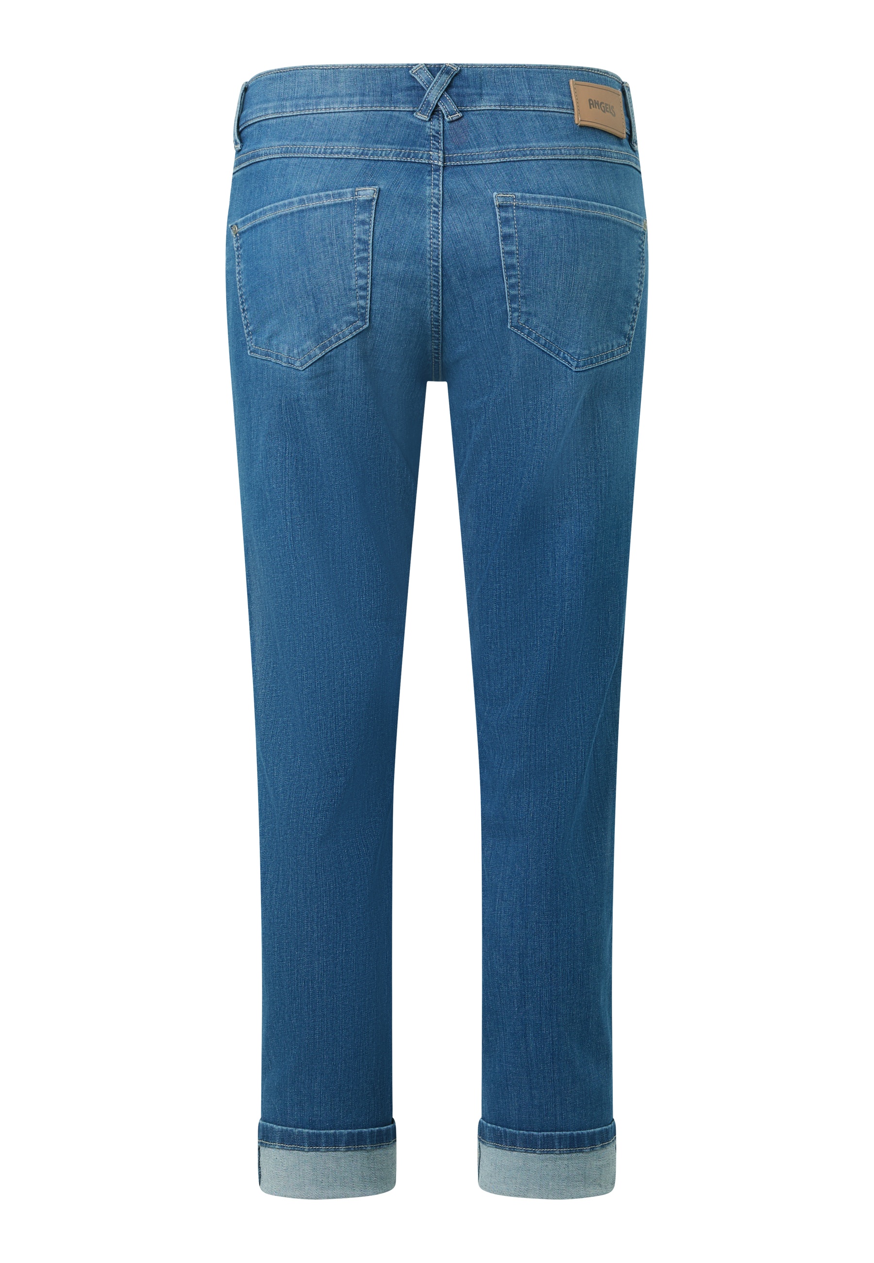 ANGELS 346810930B Damen Jeans Darleen Turn Up 7/8 Straight Fit - Blau - 3 ANGELS 346810930B Damen Jeans Darleen Turn Up 7/8 Straight Fit - Blau - 3