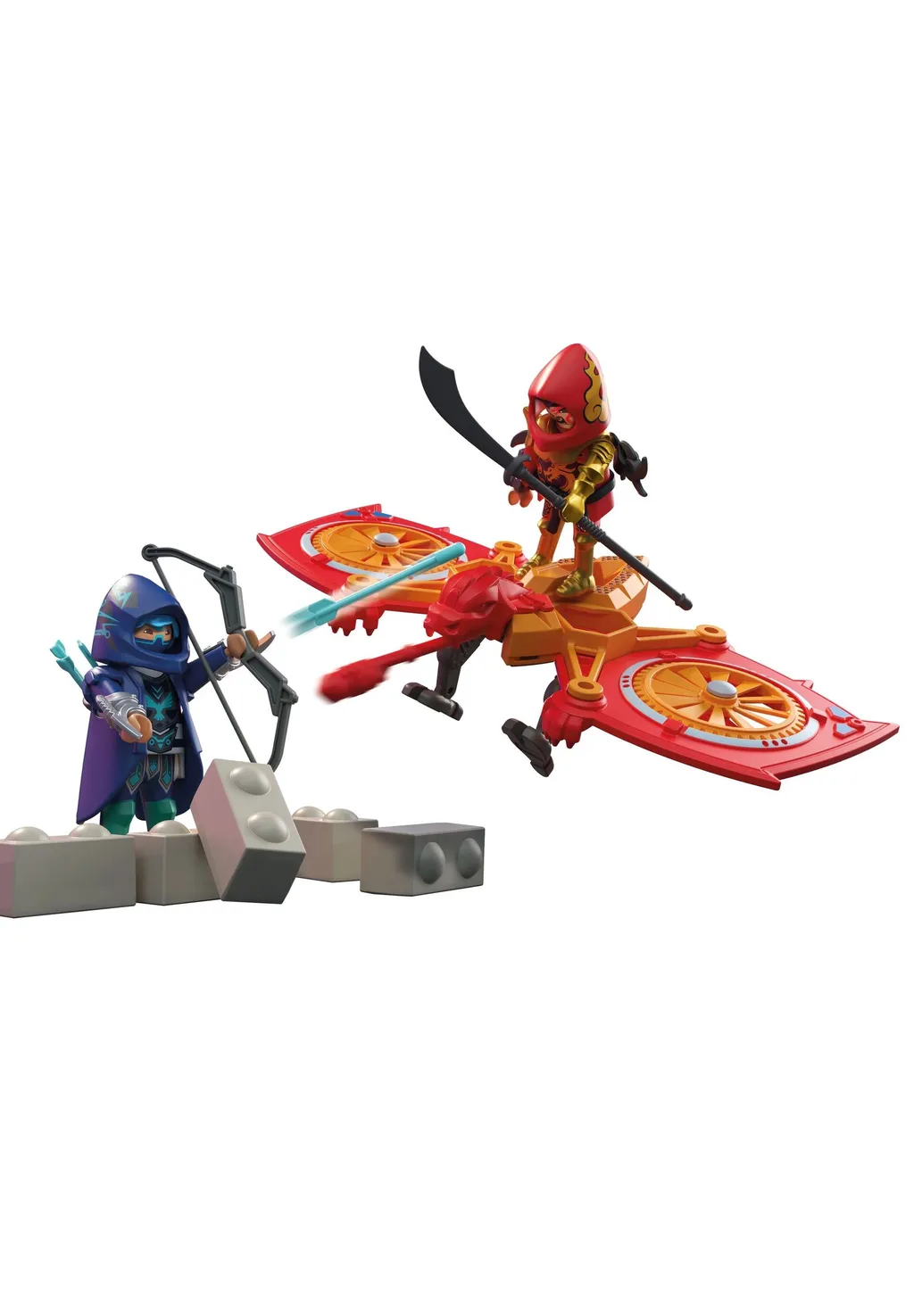 PLAYMOBIL 71833 Helden-Drohne gegen bösen Ninja PLAYMOBIL 71833 Helden-Drohne gegen bösen Ninja