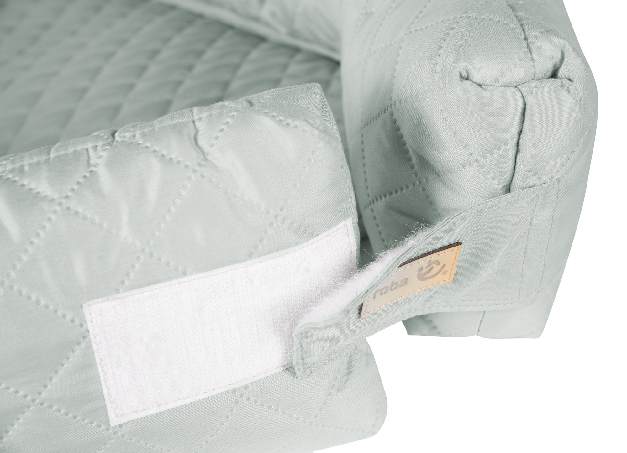 Roba 307200V241 Babylounge 3in1 roba Style grün frosty green – Babynester - Produktbild 5