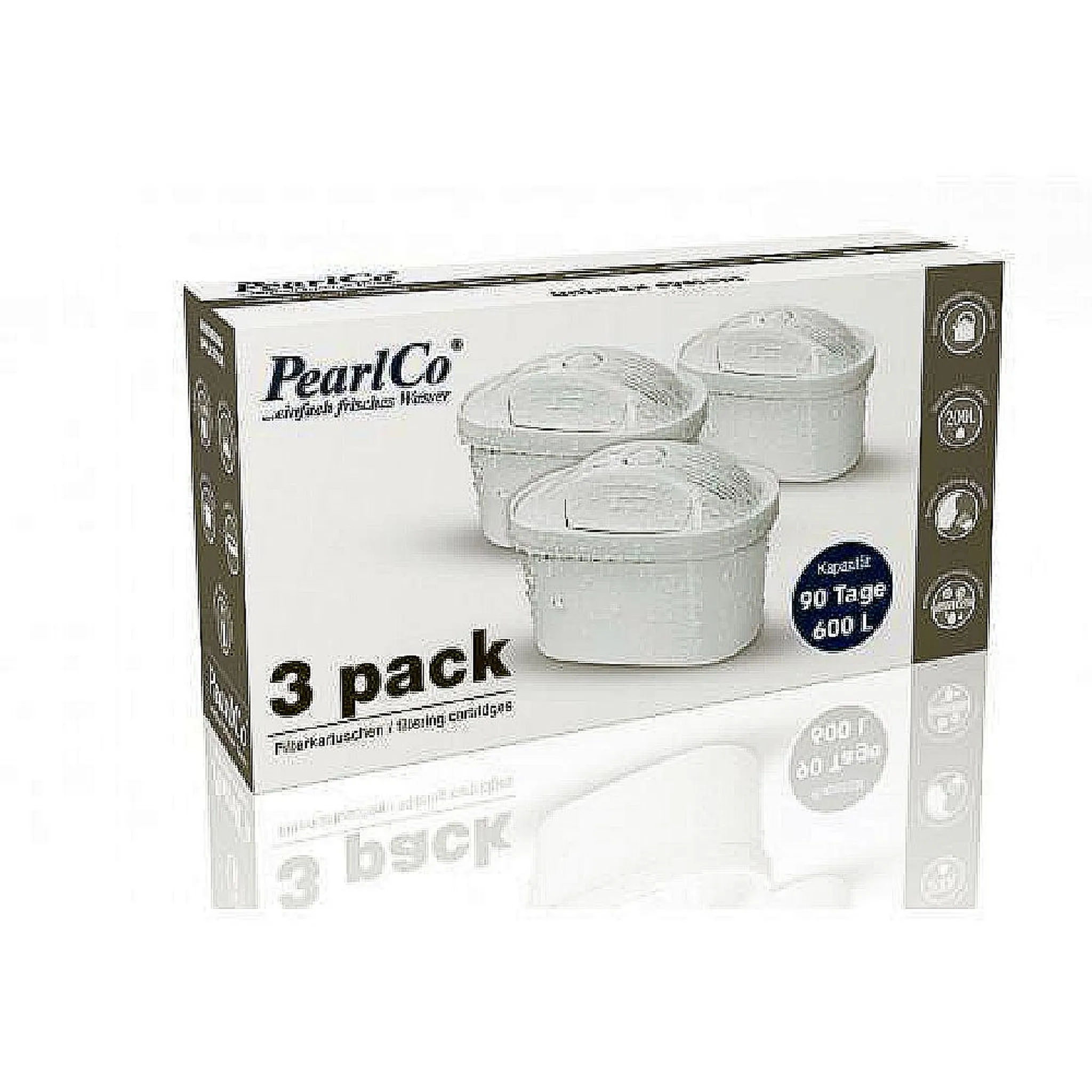 PEARLCO 270300 Filterkartuschen UniMax 3 St. PEARLCO 270300 Filterkartuschen UniMax 3 St.