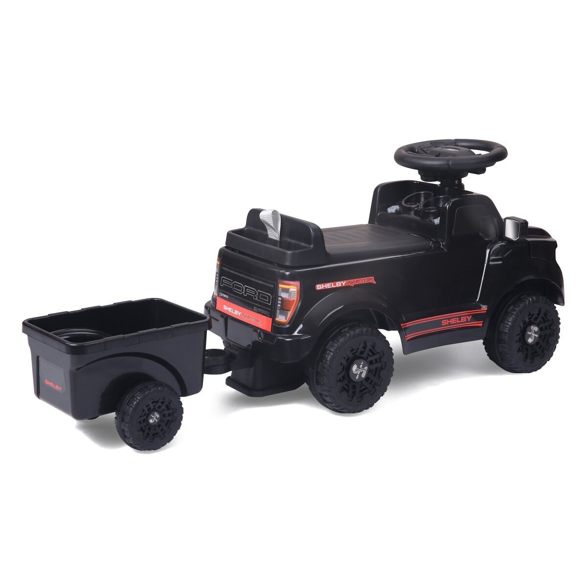JAMARA Rutscher Shelby Ford F-150 Raptor mit Anhänger schwarz ab 18 Monaten JAMARA Rutscher Shelby Ford F-150 Raptor mit Anhänger schwarz ab 18 Monaten