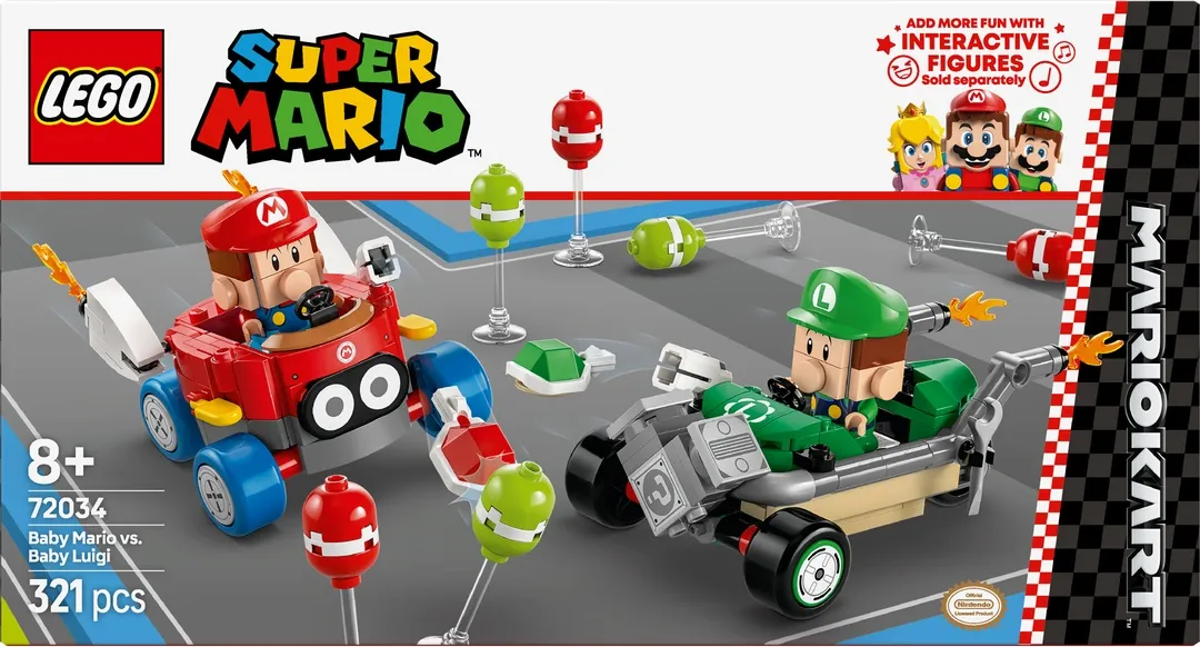 LEGO® Super Mario™ 72034 Baby Mario vs. Baby Luigi LEGO® Super Mario™ 72034 Baby Mario vs. Baby Luigi
