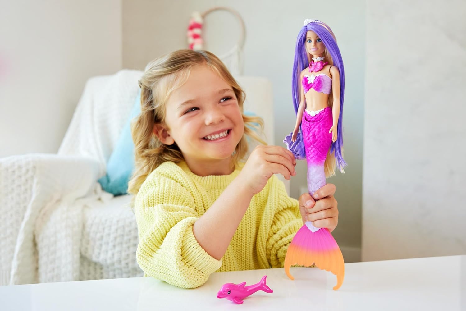 Mermaids New Feature Mermaid mit Farbwechsel HRP97 Kind, Weiblich, Mädchen, Person, Puppe