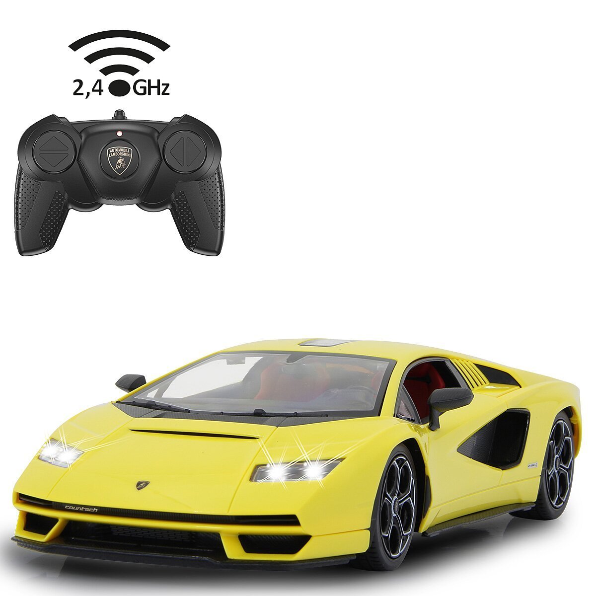 JAMARA Lamborghini Countach LPI 800-4 1:16 gelb 2,4GHz ab 6 Jahren