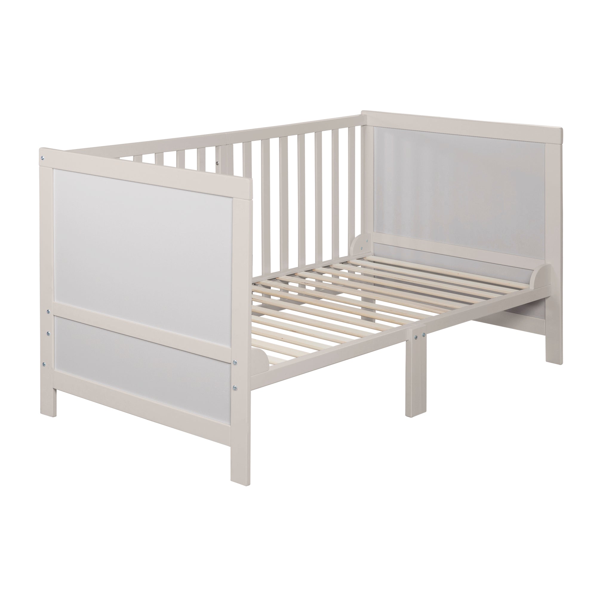 Roba 0194NGM Kombi-Kinderbett 70x140 cm + Matratze natur-grau – Komplettbettsets & Einzelbetten - Bild 9 Roba 0194NGM Kombi-Kinderbett 70x140 cm + Matratze natur-grau – Komplettbettsets & Einzelbetten - Produktbild 9