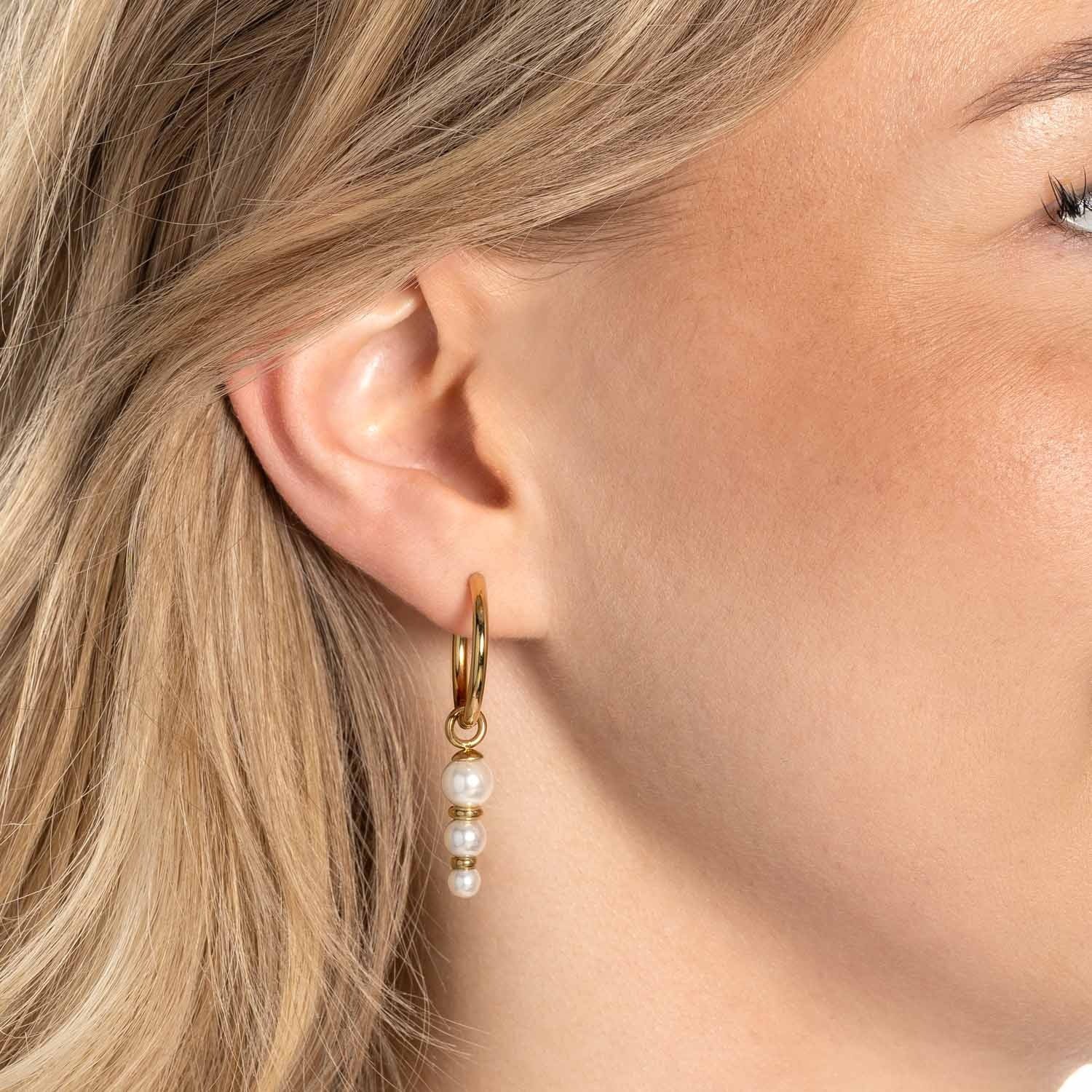 Leonardo 025524 Set/2 Anhänger gold Justine Beauty's