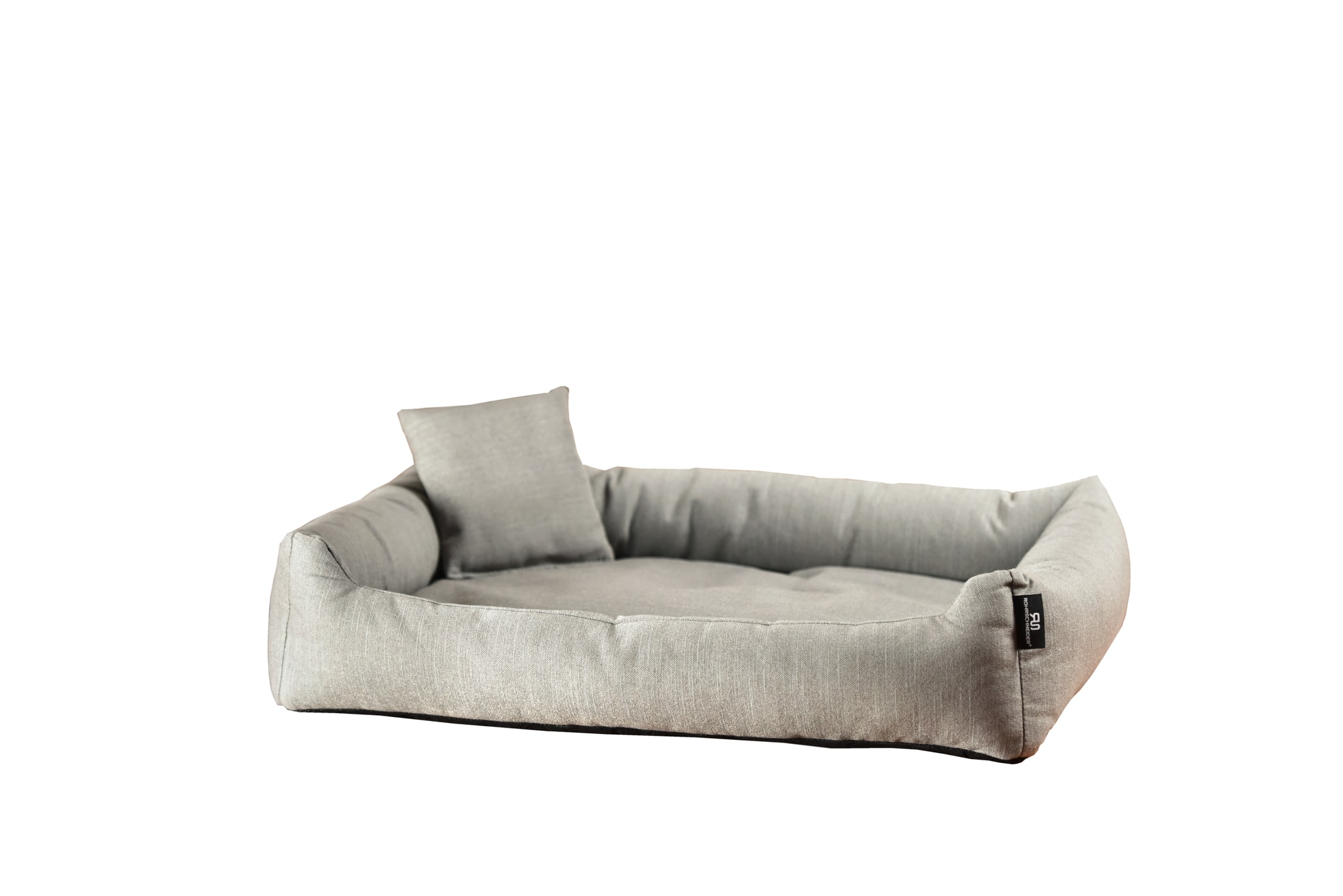 Rohrschneider – RS 22250 – Kuschelsofa Gr. 2 grau recycelt – Grau – Haustiermöbel