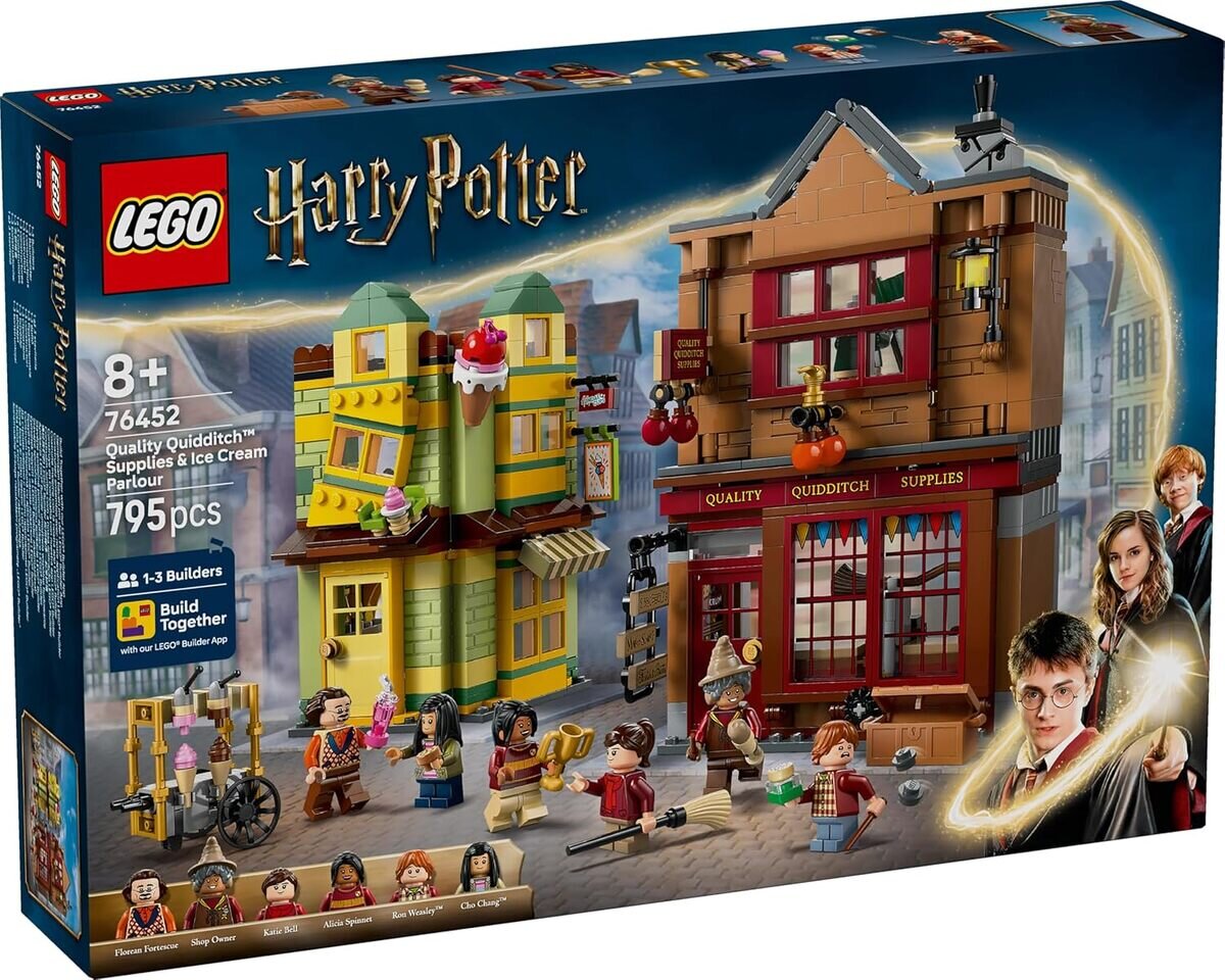 LEGO® Harry Potter™ 76452 Qualität für Quidditch & Fortescues Eissalon Person