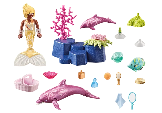 PLAYMOBIL 71501 Meerjungfrau Mit Delfinen PLAYMOBIL 71501 Meerjungfrau Mit Delfinen
