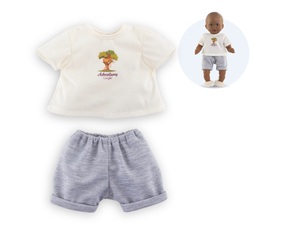 Corolle Corolle MPP 30cm Shirt + Shorts, KE Corolle Corolle MPP 30cm Shirt + Shorts, KE
