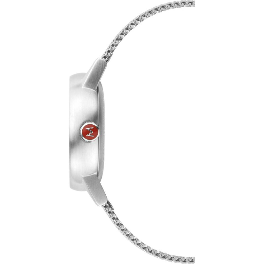 Mondaine evo2 316L Stainless steel Wiße MSE.30210.SM Elektrisches Gerät, Mikrophon