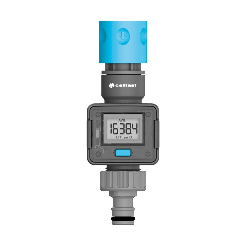 Cellfast Durchflussmesser COUNTER CELLPRO