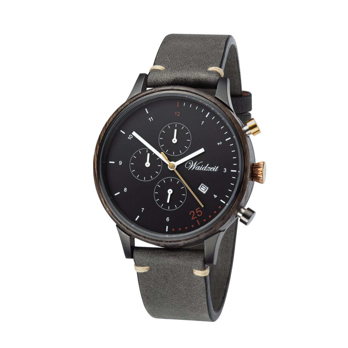 WAIDZEIT CO0120LEAG Herrenuhr Barista Oro Lederband WAIDZEIT CO0120LEAG Herrenuhr Barista Oro Lederband