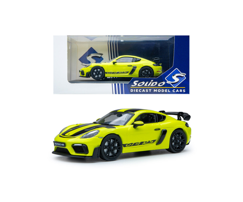 Solido 1:43 Porsche 718 Cayman GT4 RS grün