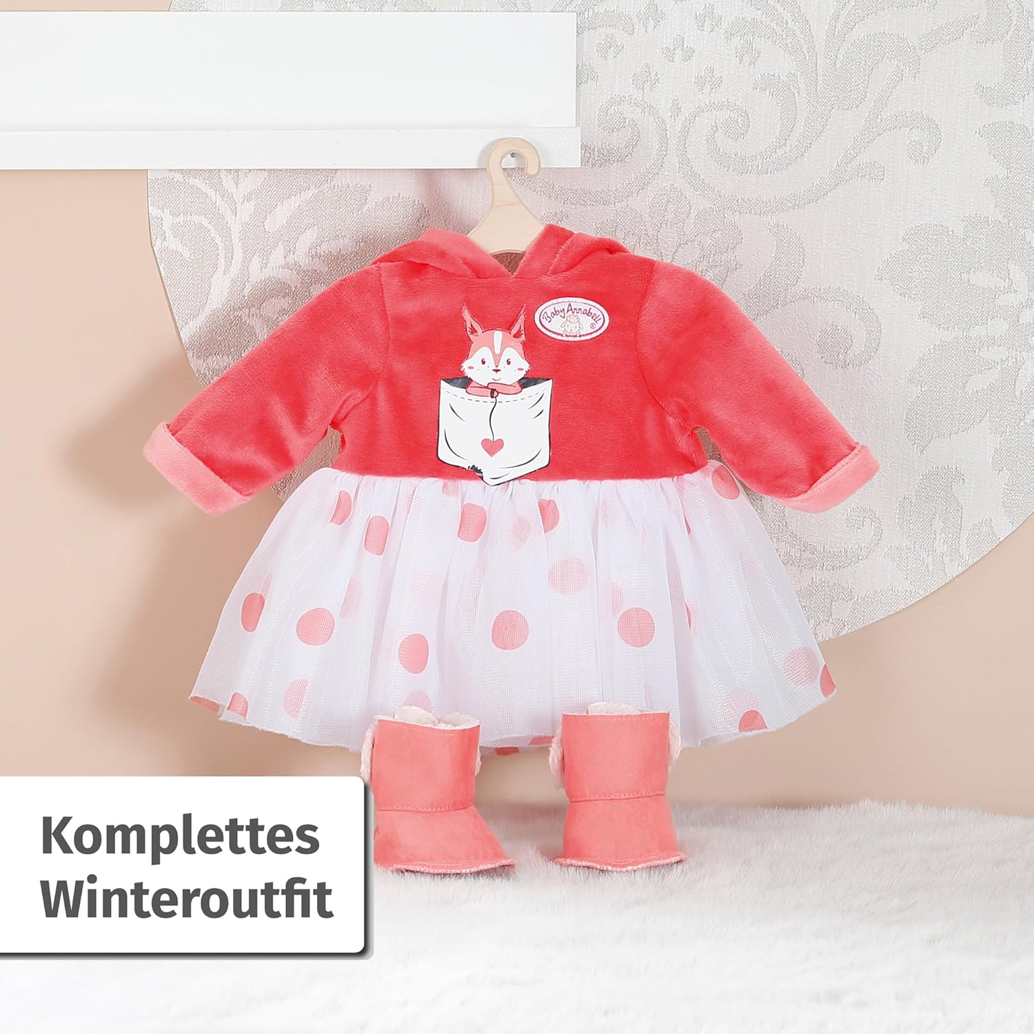 Baby Annabell Deluxe Eichhörnchen Tutu