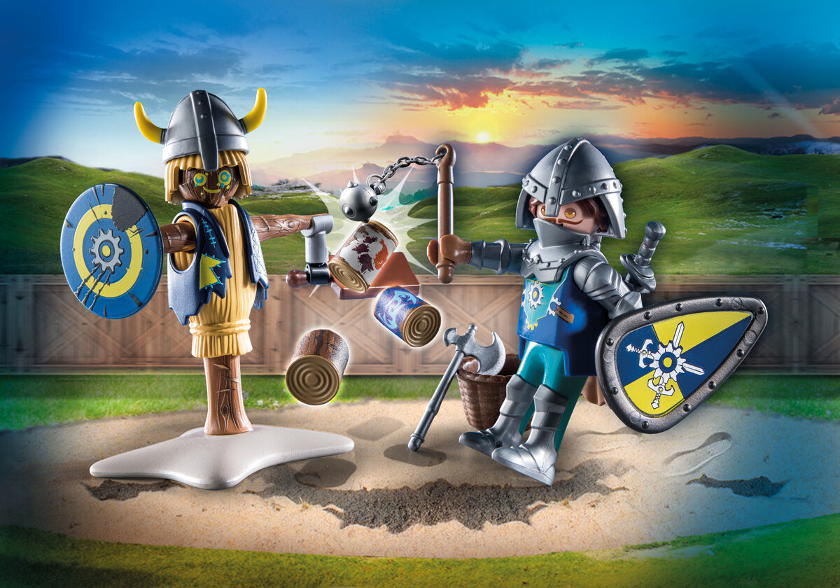 PLAYMOBIL 71214 Novelmore - Kampftraining Helme, Person