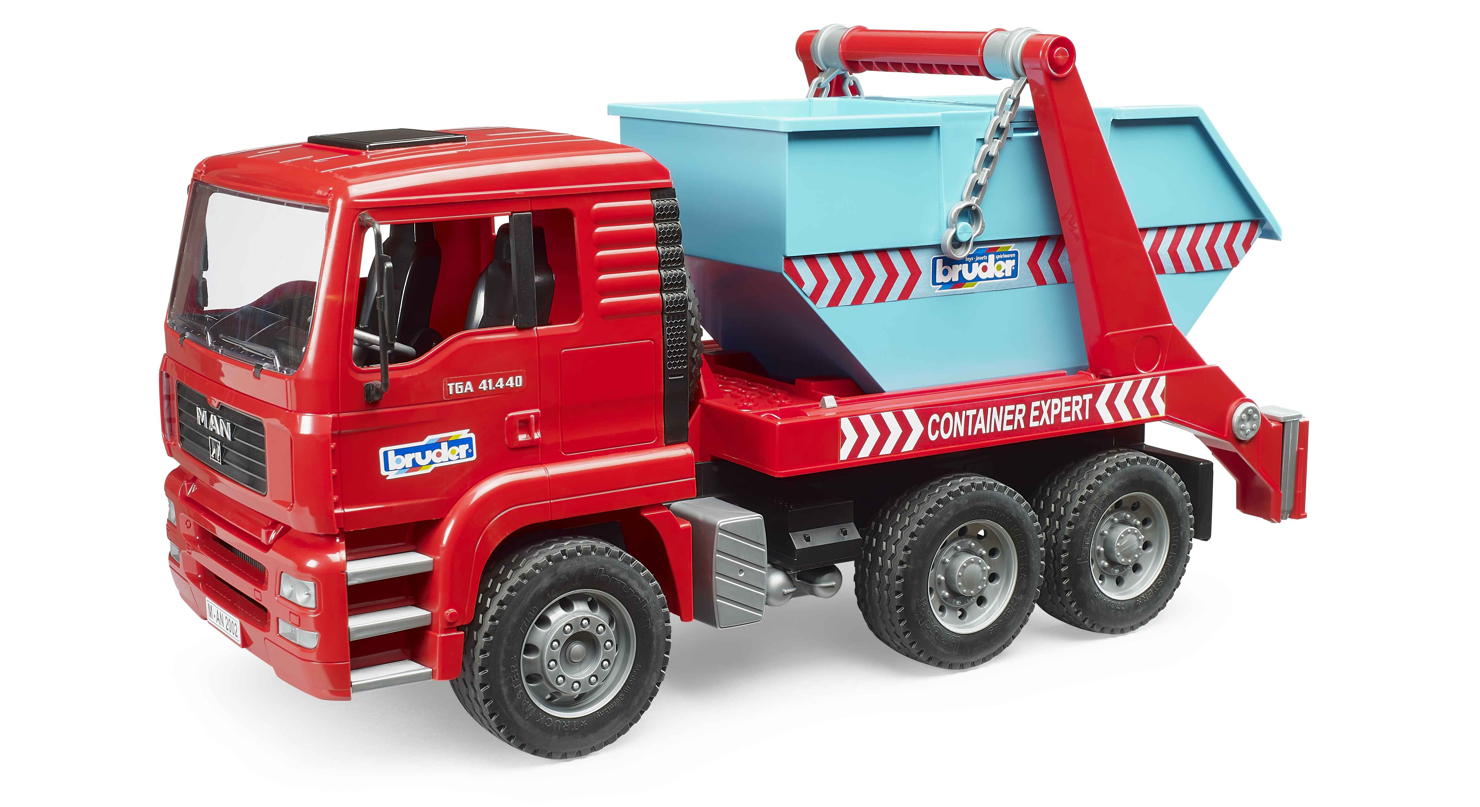 BRUDER 02741 - MAN TGA Absetzcontainer LKW BRUDER 02741 - MAN TGA Absetzcontainer LKW