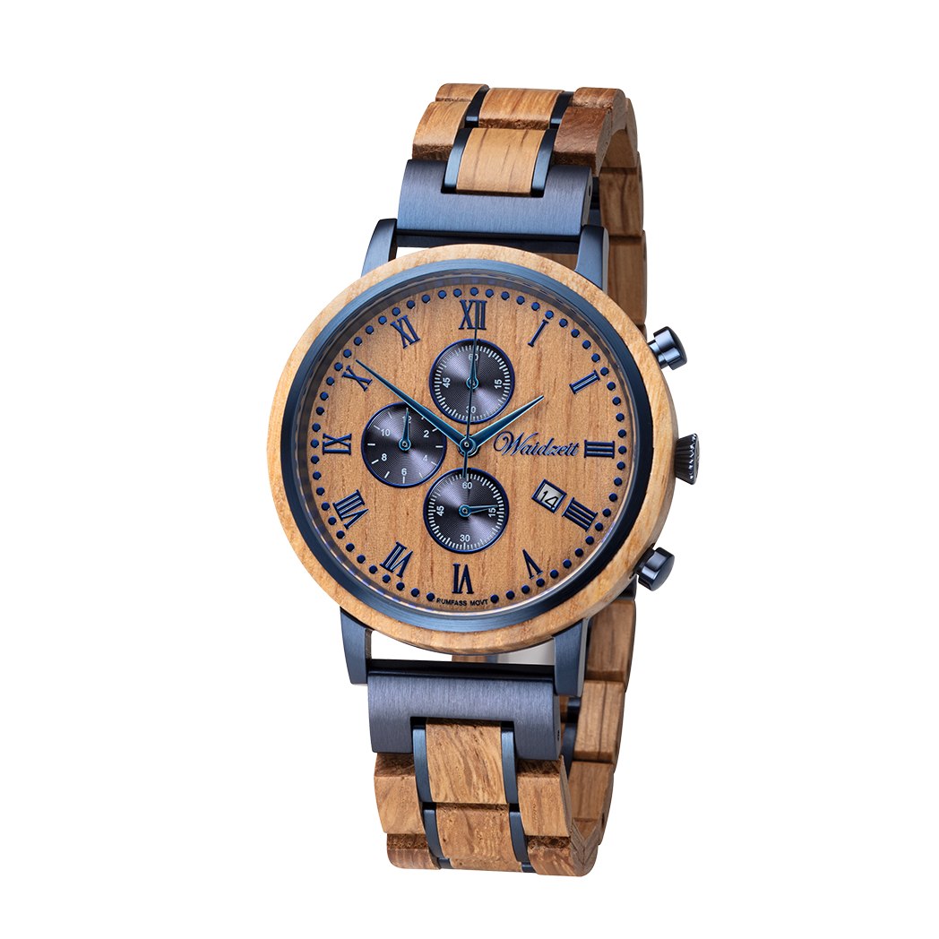 WAIDZEIT RU01W Herrenuhr Rum Eichenfass Chronograph WAIDZEIT RU01W Herrenuhr Rum Eichenfass Chronograph