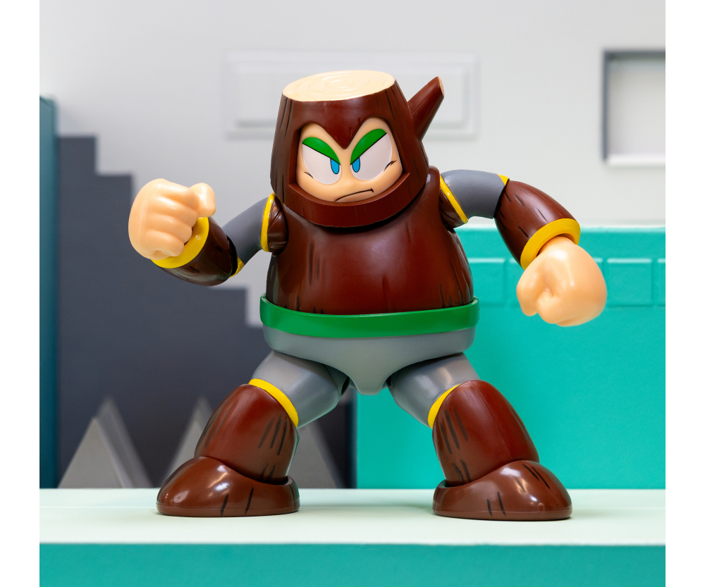 Jada Mega Man Wood Man 4.5" Figure