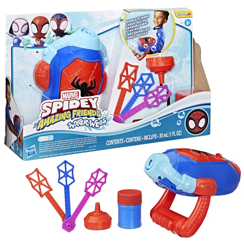 MARVEL, Spidey, Water-Webs, Seifenblasen-Starter MARVEL Spidey Water-Webs Seifenblasen-Starter