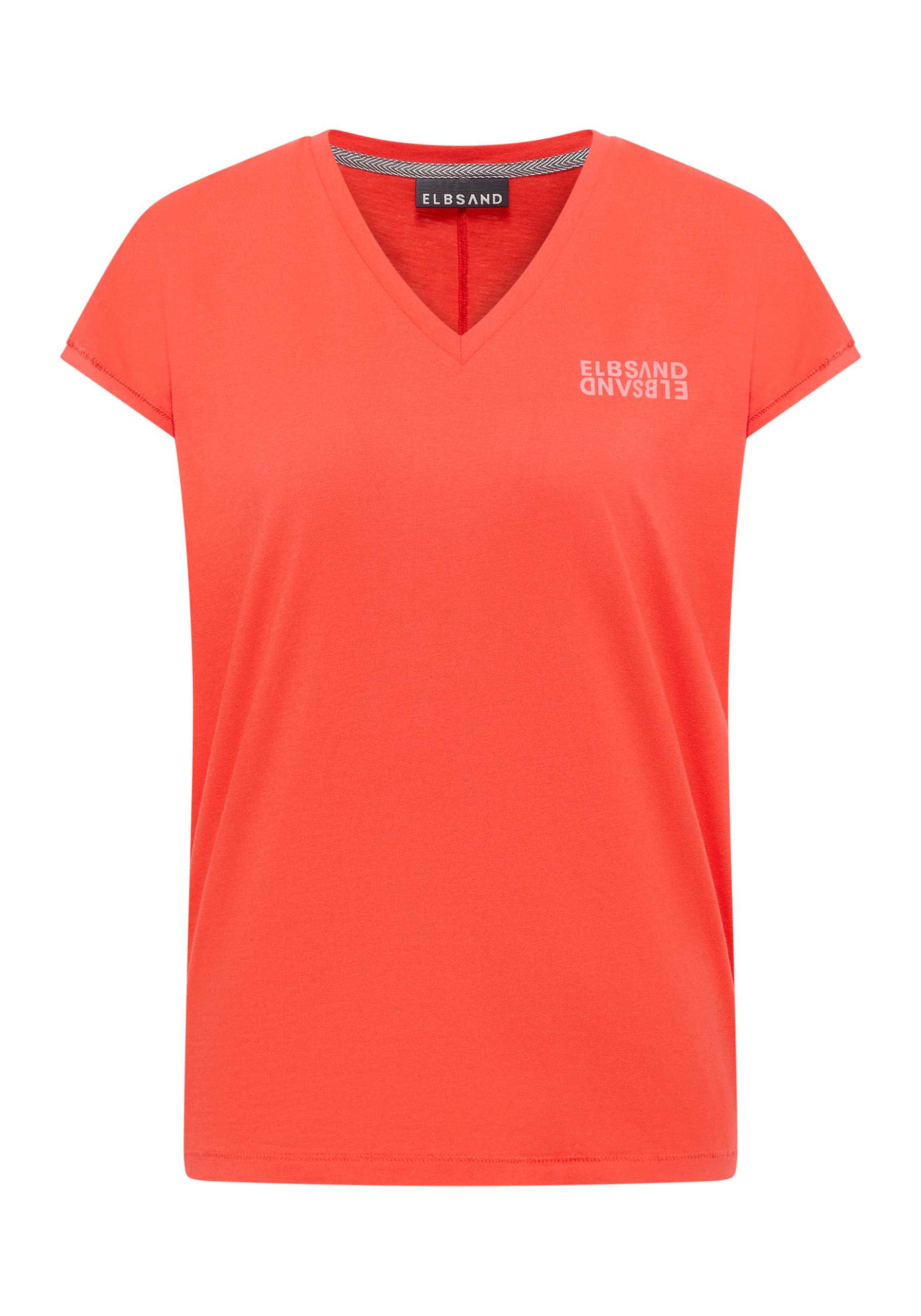 Elbsand Pajuk T-Shirt in Rot Bild 1 Elbsand Pajuk T-Shirt in Rot, Produktfoto 1.