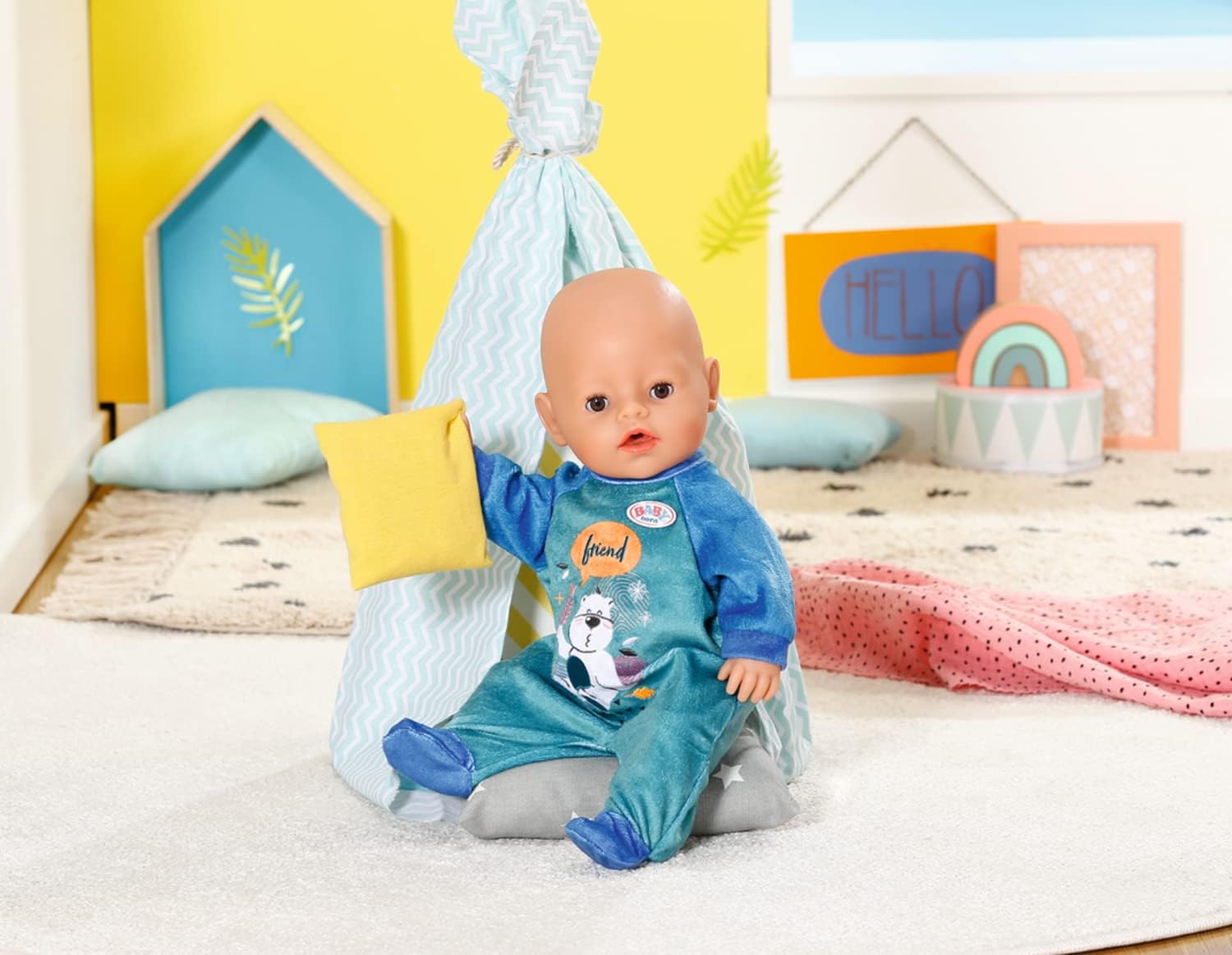 BABY born® Strampler Blau, 43cm