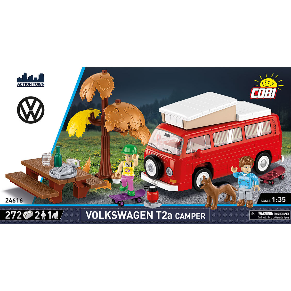 COBI 24616 - VW T2A Campingwagen SCALE 1:35 - Bild 3 COBI 24616 - VW T2A Campingwagen SCALE 1:35 - Bild 3