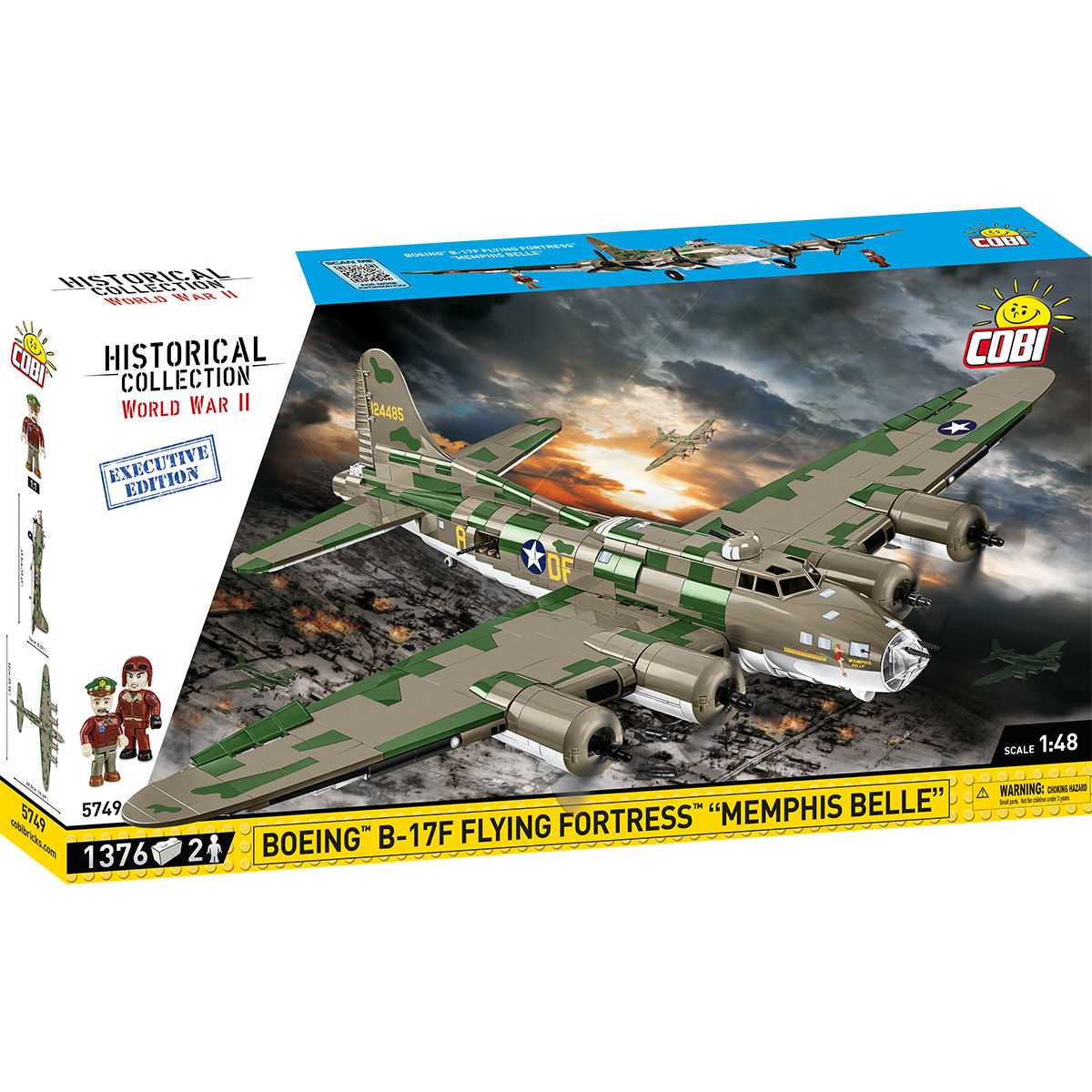 COBI 5749 - BOEING B-17F FLYING Fortress Memphis COBI 5749 - BOEING B-17F FLYING Fortress Memphis