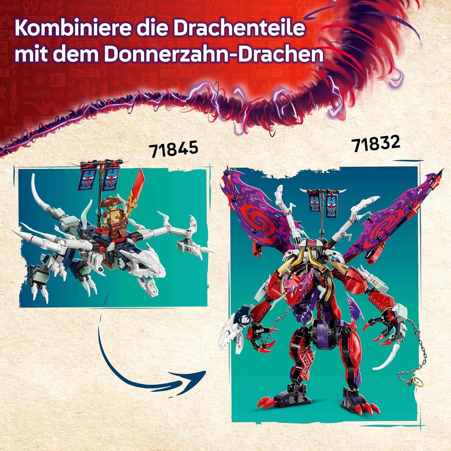 LEGO® NINJAGO® Lloyds Jet-Mech 71845 Buch, Comics, Veröffentlichung, Werbung, Plakat