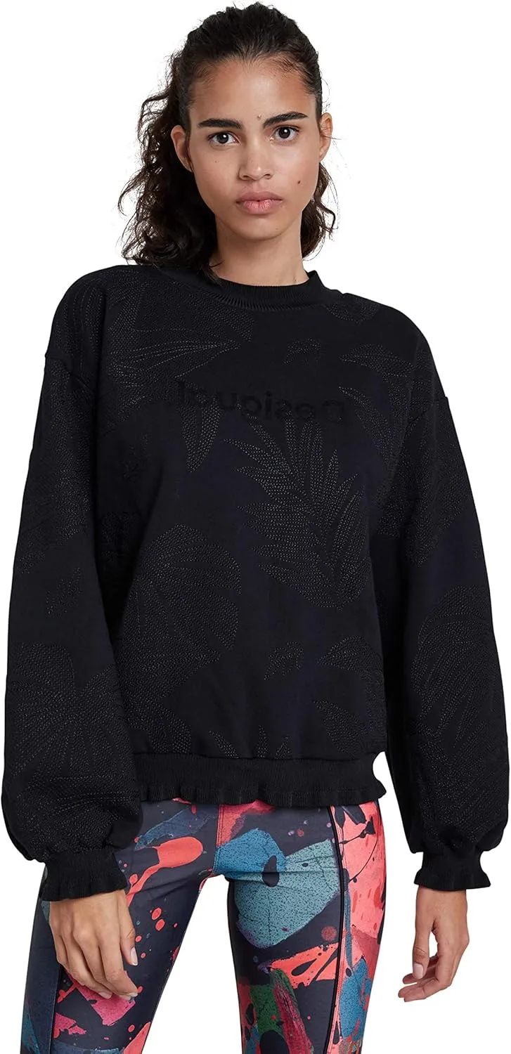 Desigual Damen Pullover „Otoman“ - Schwarz 20WOSK142000 GR. S Desigual Damen Pullover „Otoman“ - Schwarz 20WOSK142000 GR. S