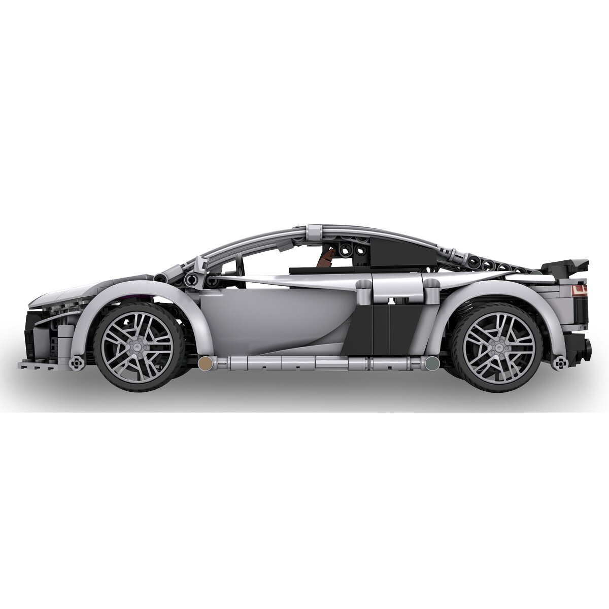 JAMARA CaDA Audi R8 Coupé 1:14 grau 2,4GHz Bricks ab 6 Jahren