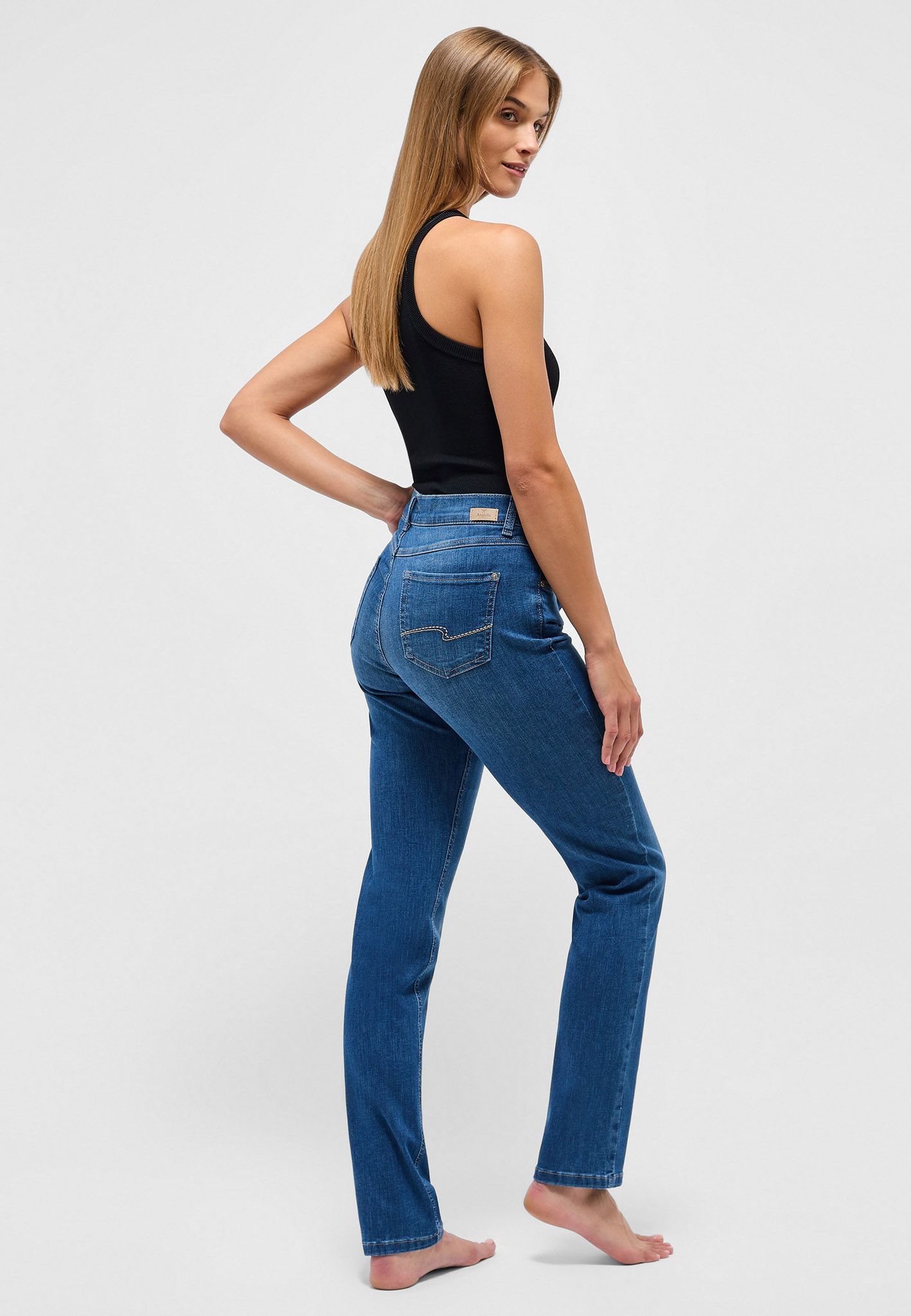 ANGELS 346340030 Damen Jeans Cici Slim Fit - Blau GR. 36 ANGELS 346340030 Damen Jeans Cici Slim Fit - Blau GR. 36