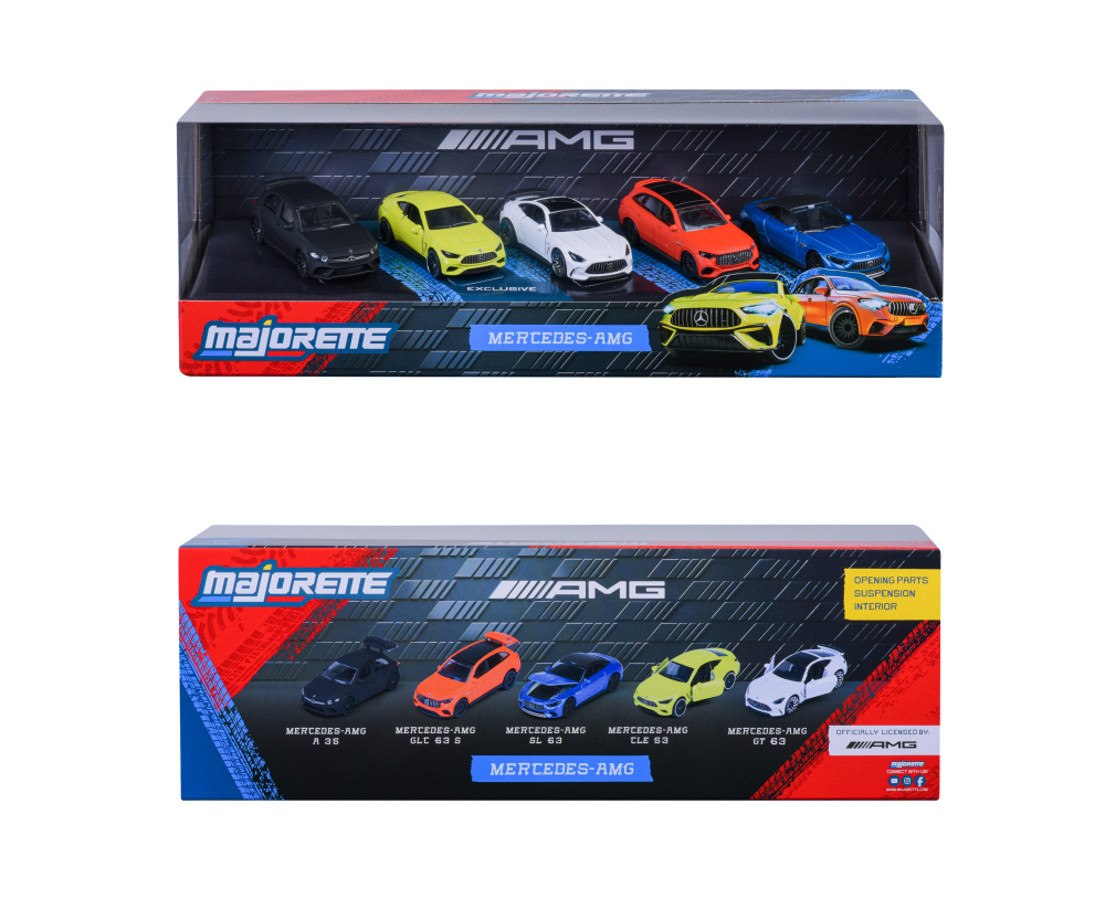 Majorette Mercedes-AMG 5 Pieces Giftpack