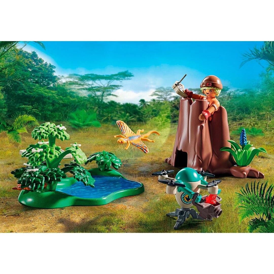 PLAYMOBIL 71525 Beobachtungsstation Für Dimorphodon Gras, Photographie, Person, Portrait, Bewuchs