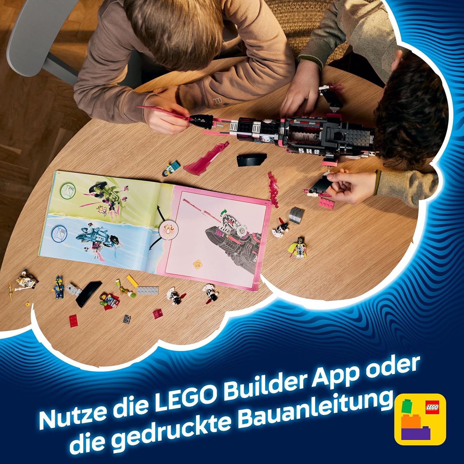 LEGO® DREAMZzz 71500 Albtraumhai U-Boot Person, Werbung