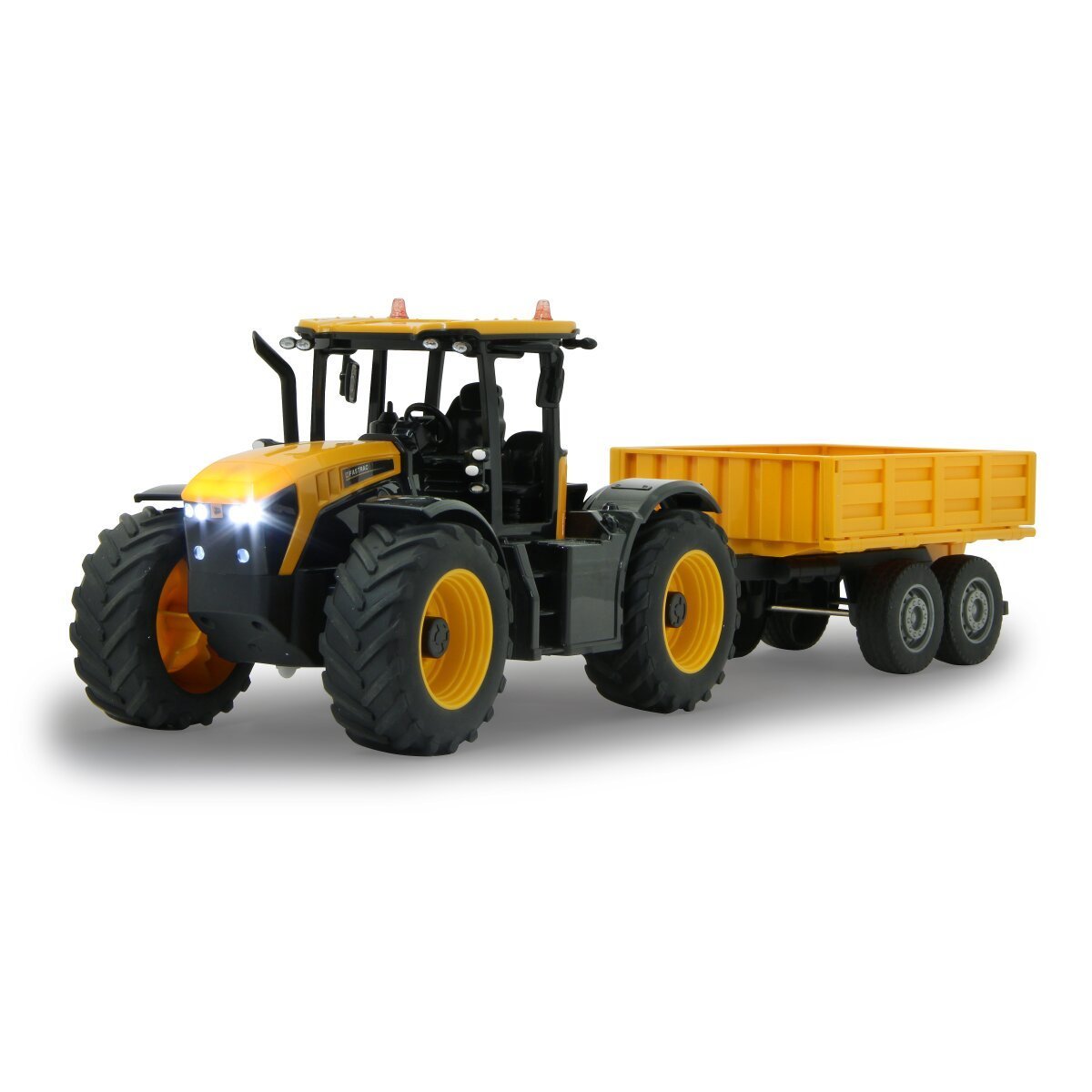 JAMARA JCB Fastrac Traktor mit Kippanhänger 1:24 2,4GHz ab 6 Jahren