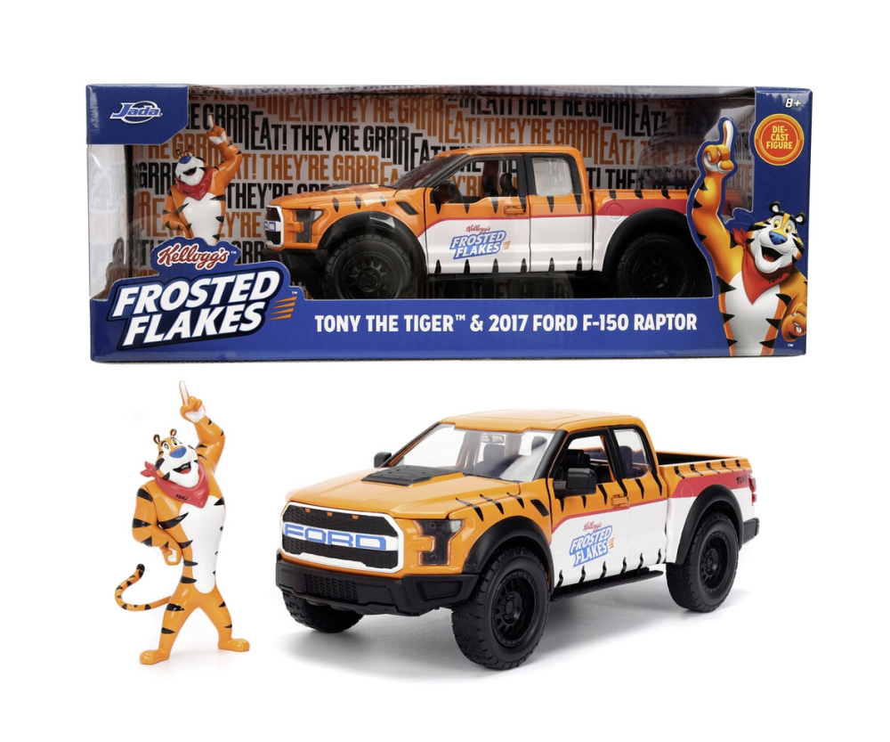 Jada Kellogg's 2017 Ford F150 Raptor 1:24 Jada Kellogg's 2017 Ford F150 Raptor 1:24
