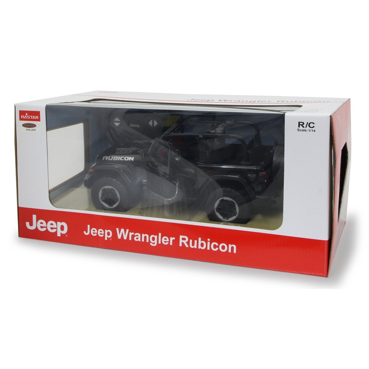 JAMARA Jeep Wrangler JL 1:14 schwarz 2,4GHz Tür manuell ab 6 Jahren