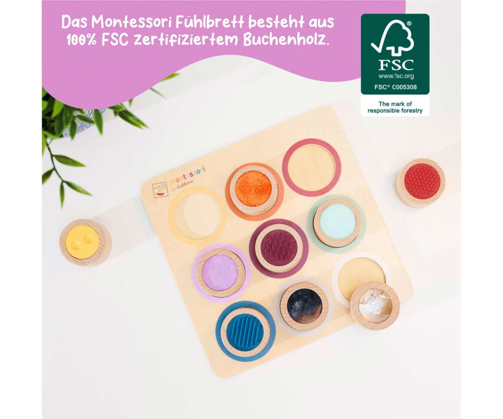 Eichhorn EH Montessori Fühlbrett