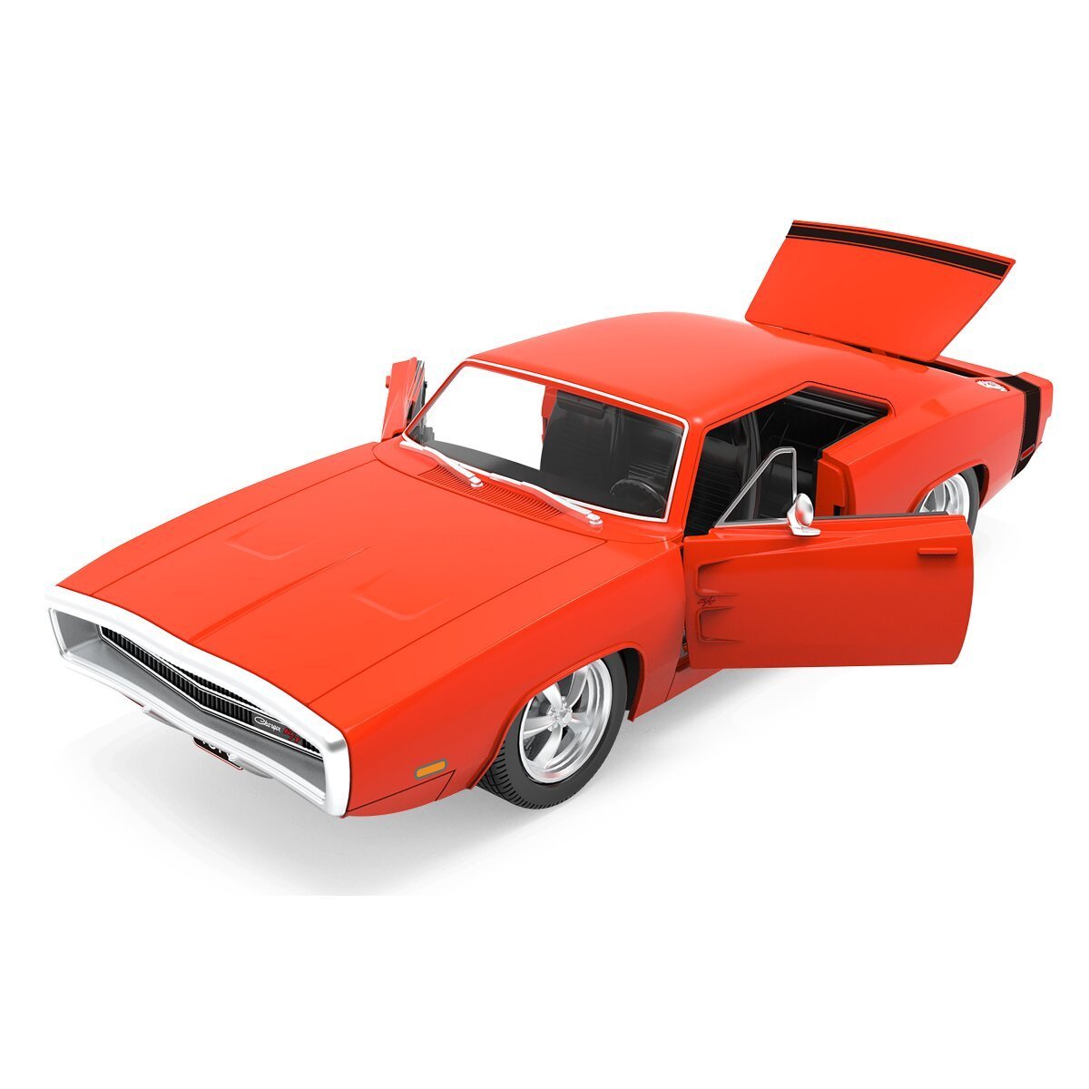 JAMARA Dodge Charger R/T 1970 1:16 rot 2,4GHz Tür manuell ab 6 Jahren