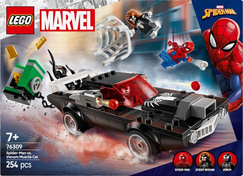 LEGO® MARVEL Super Heroes™ 76309 Spider-Man vs. Venom Muscle-Car
