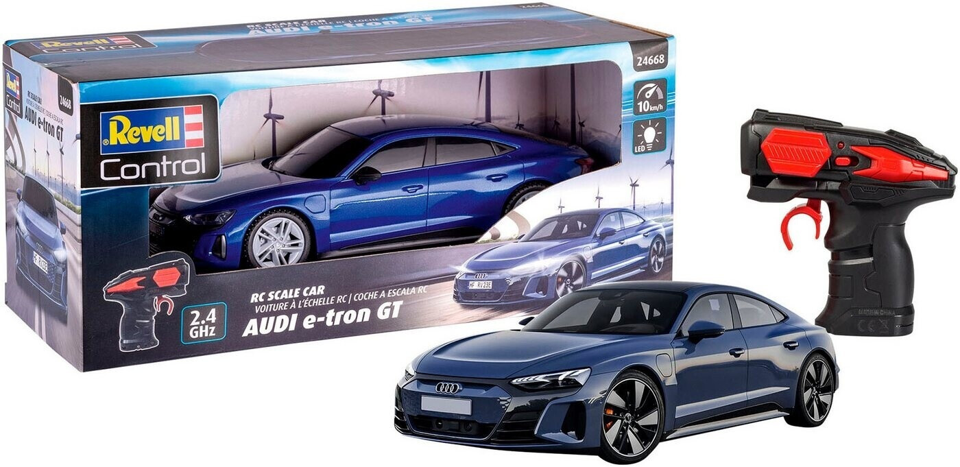 Revell 24668 RC Scale Car Audi E-Tron Gt Leichtmetallfelge, Sprach, Rad, Feuerwaffe, Handfeuerwaffe